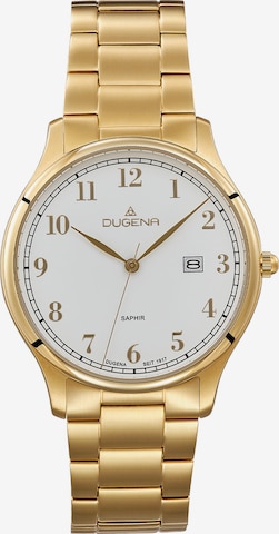 DUGENA Analog Watch in Gold: front