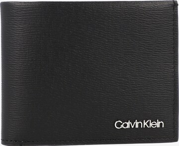 Calvin Klein Geldbörse in Schwarz: front
