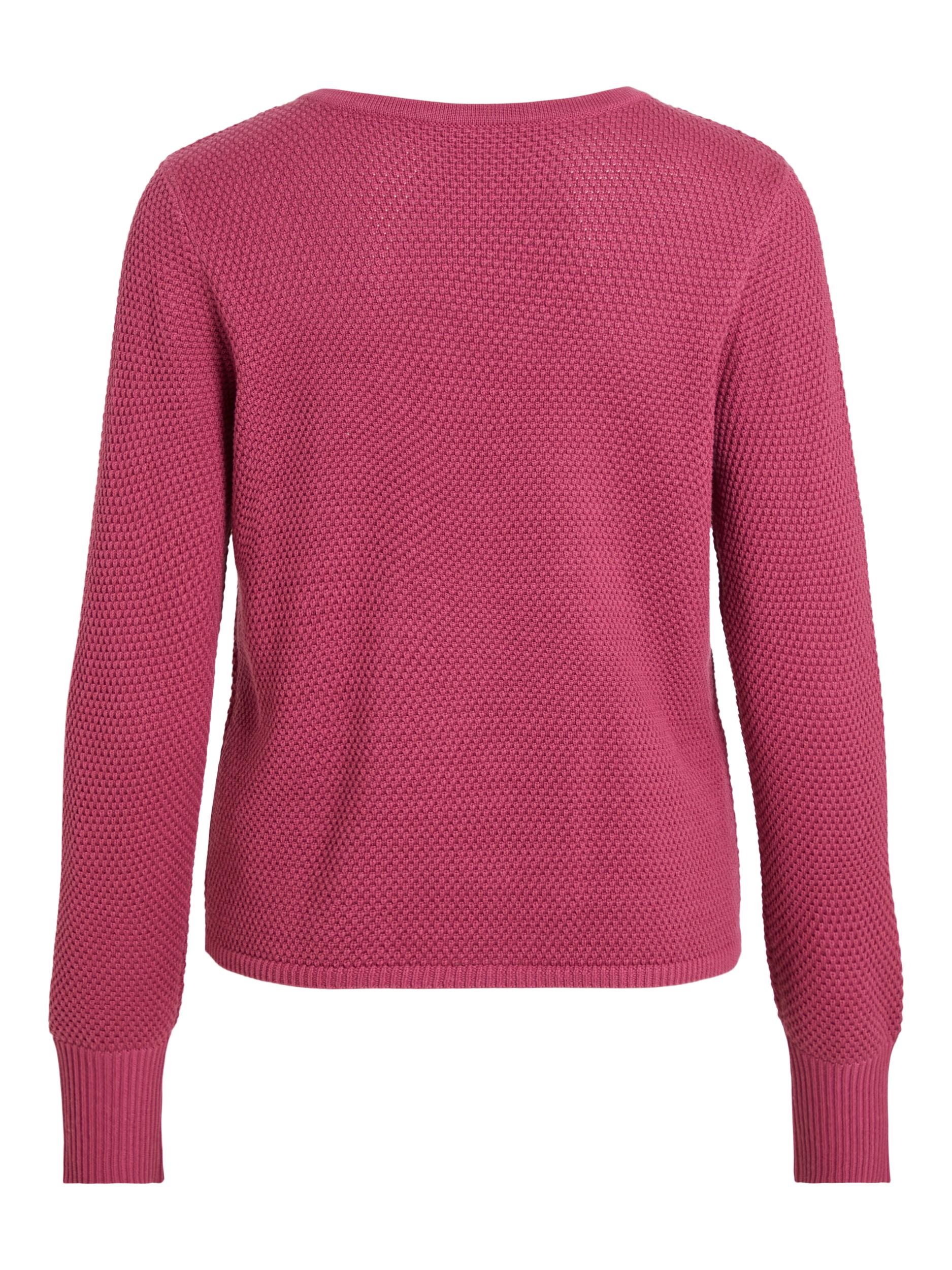 Odzież Kobiety VILA Sweter Chassa w kolorze Różowym 