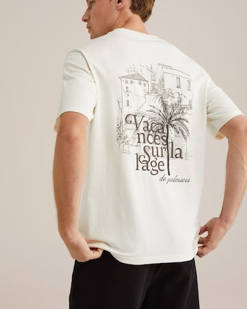WE Fashion T-shirt i vit