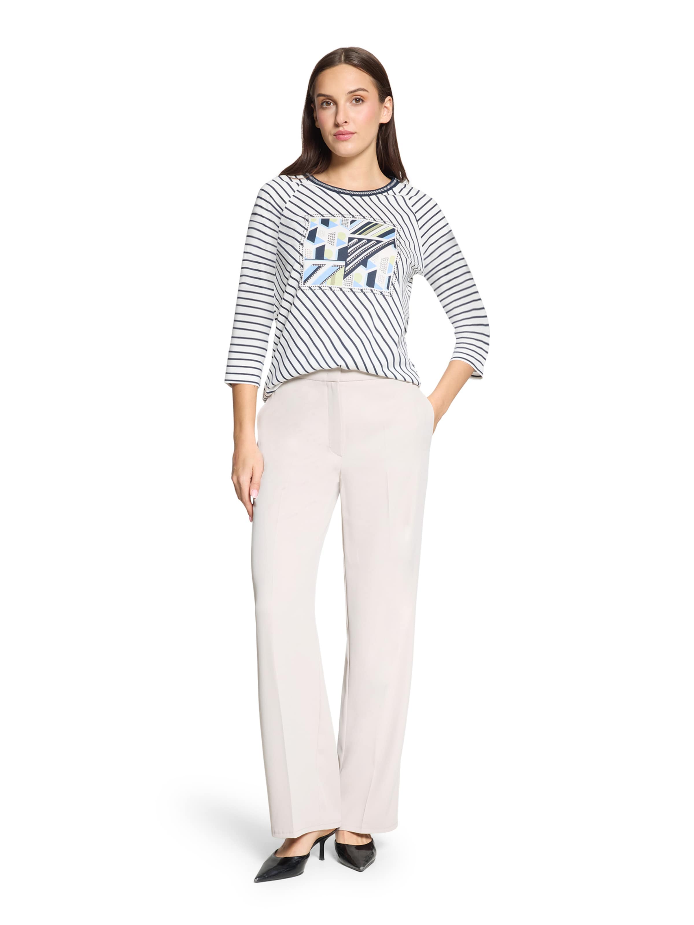 Betty Barclay Loose fit Trousers in Beige