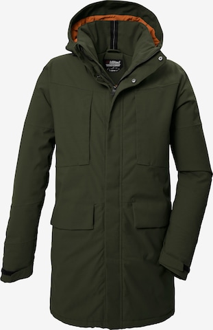 Giacca per outdoor 'Kow 80' di KILLTEC in verde: frontale
