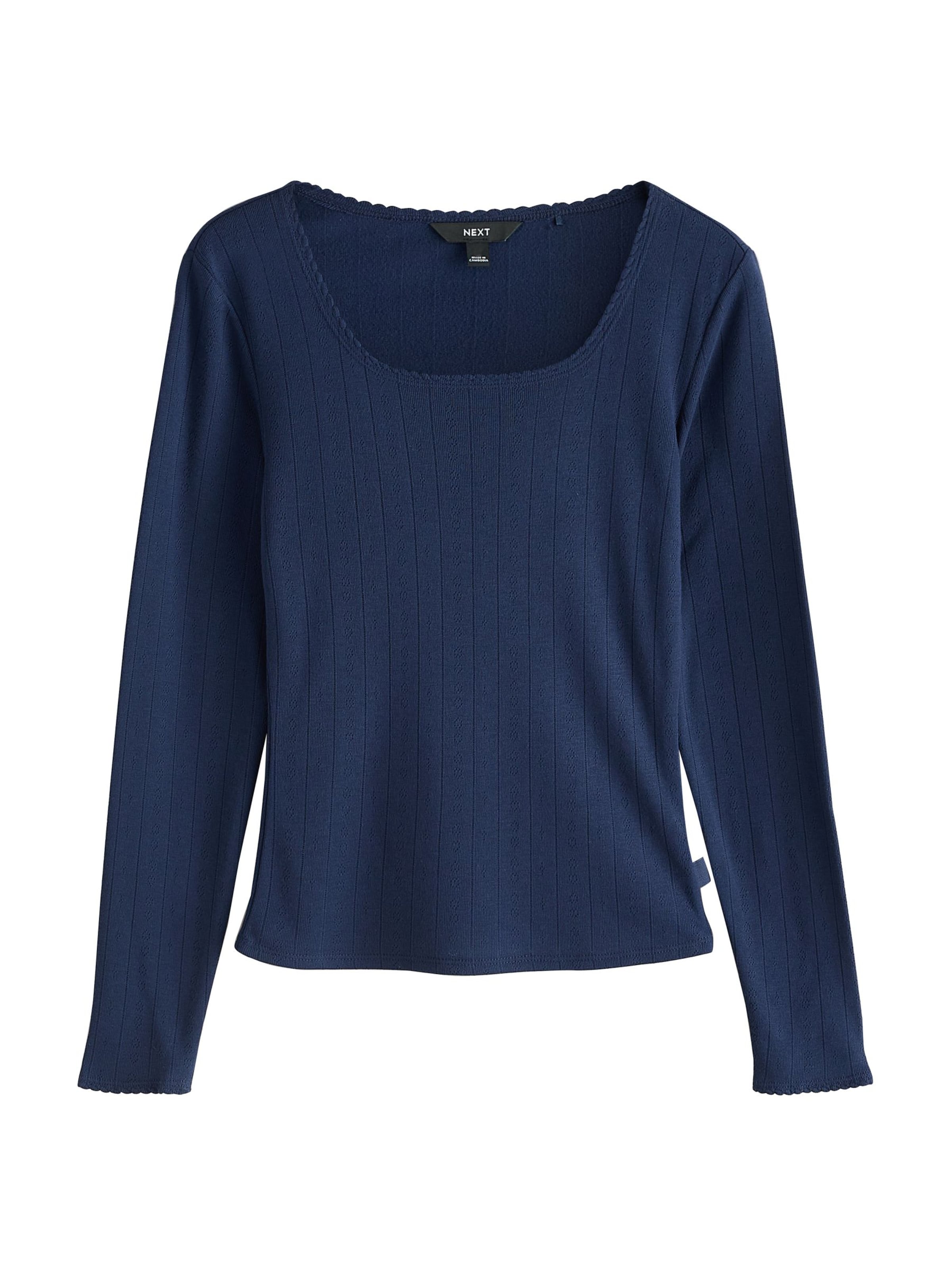 T-shirt Next en bleu : devant