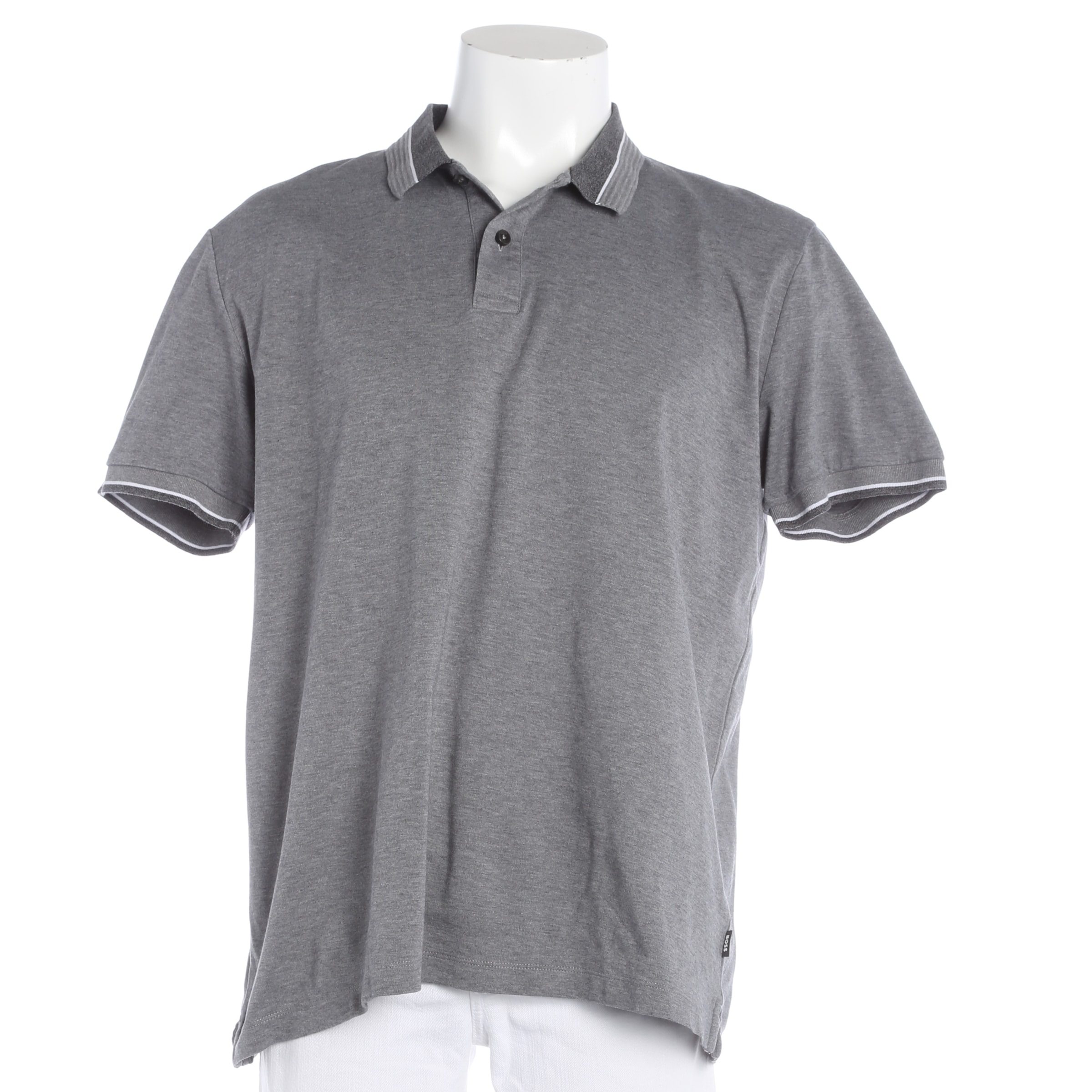 BOSS Black Poloshirt in XL in grau, Produktansicht
