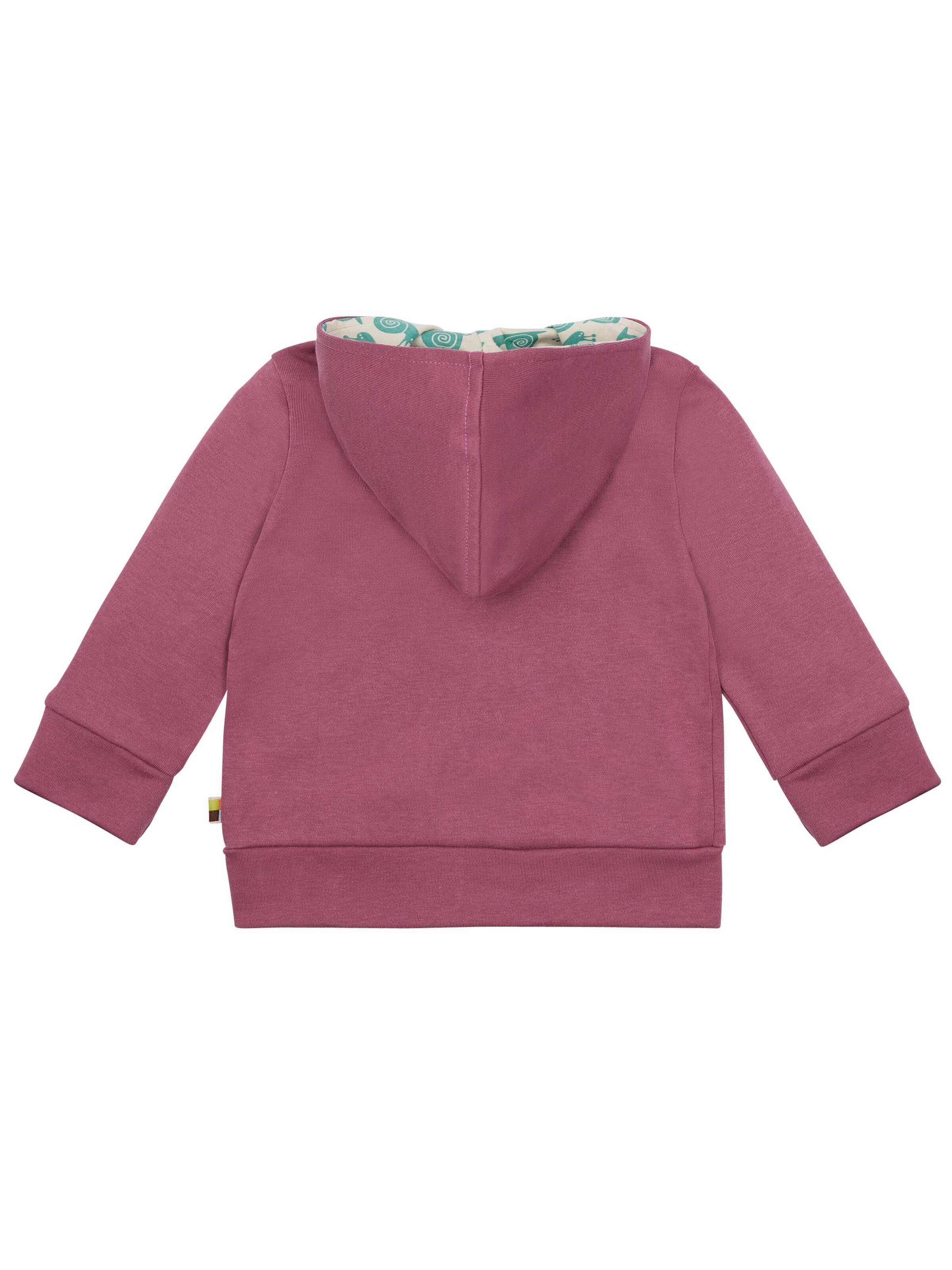 loud + proud Sweatjacke 'Interlock'‌‌‌ in Lila