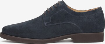 Chaussure à lacets Kazar en bleu : devant