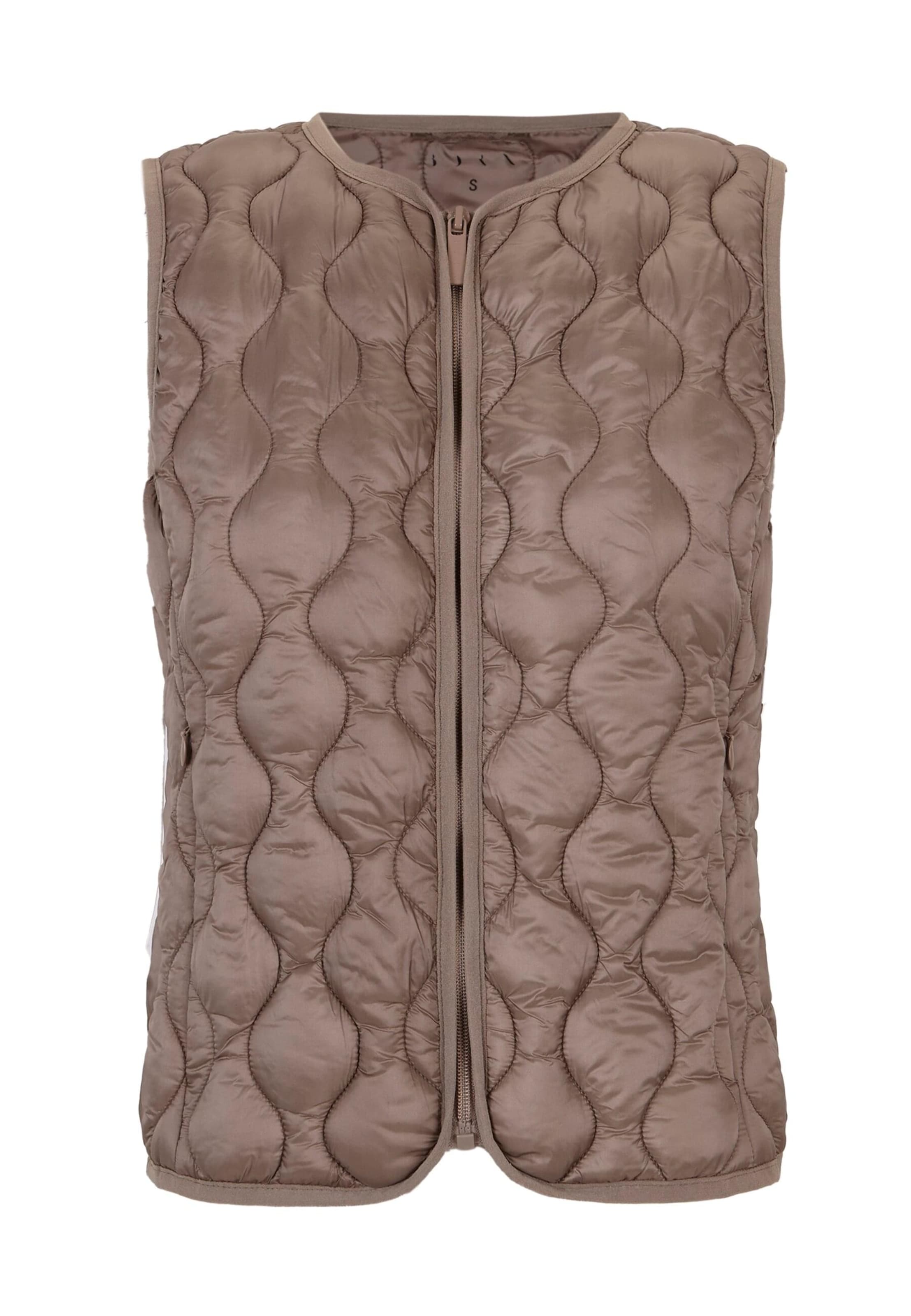 Born Vest 'Kenal' in Brown: front