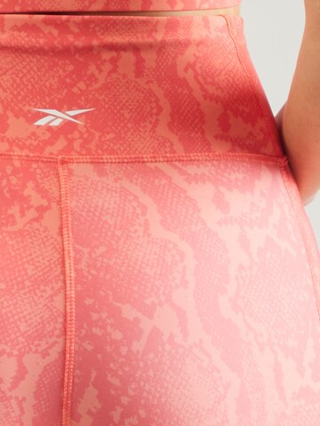 Reebok Skinny Sports trousers 'ID TRAIN' in Orange