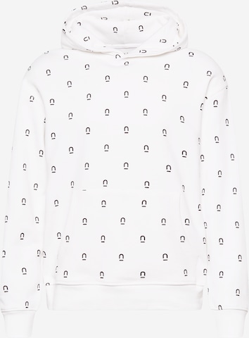 Sweat-shirt NU-IN en blanc : devant