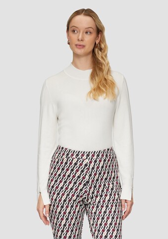 s.Oliver BLACK LABEL Trui in Beige: voorkant