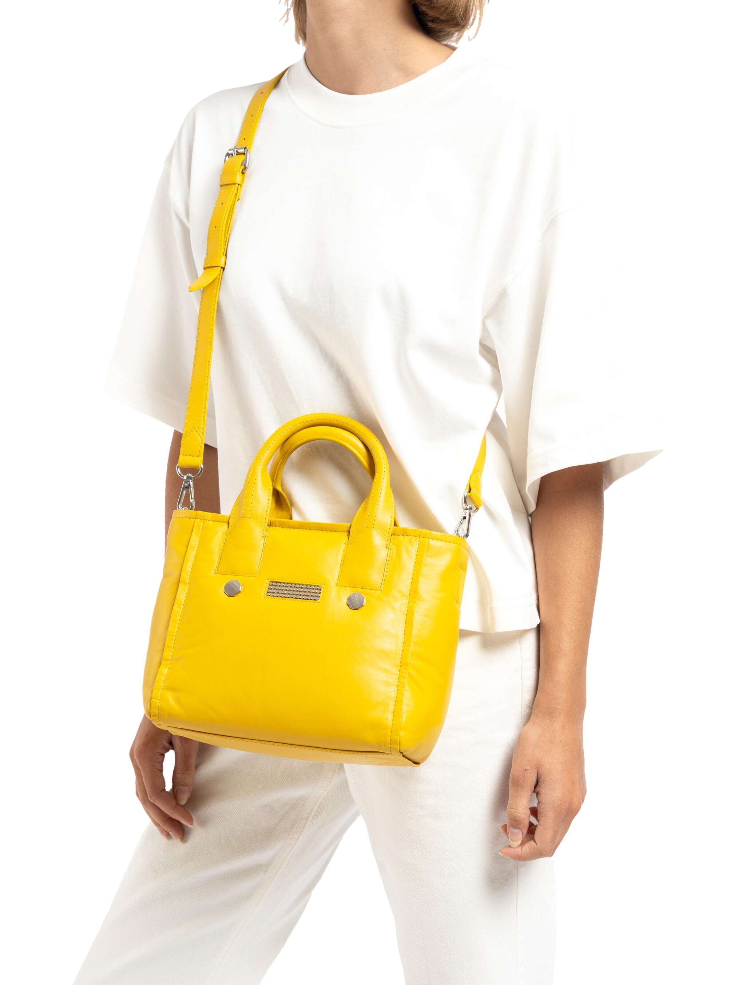 Clio Handbag in Yellow