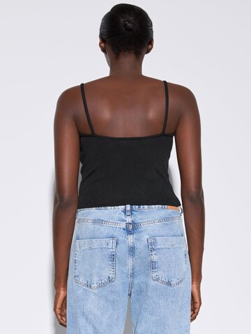 No Matter What Top in Schwarz