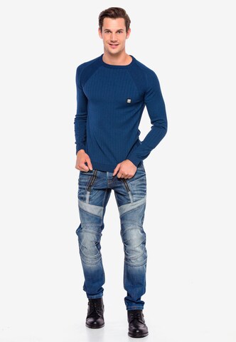 CIPO & BAXX Regular Jeans in Blau