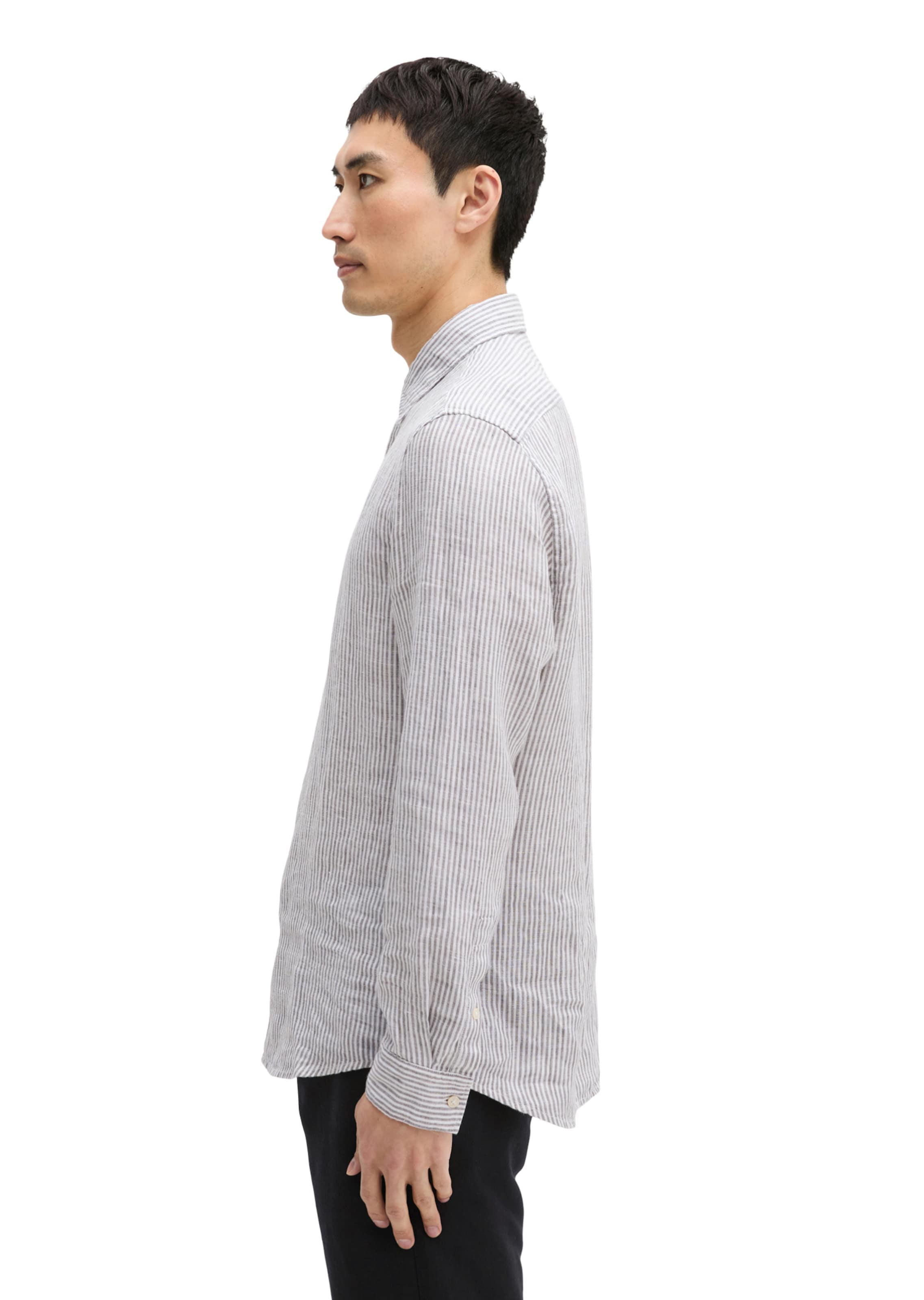 Marc O'Polo Regular fit Button Up Shirt in Grey