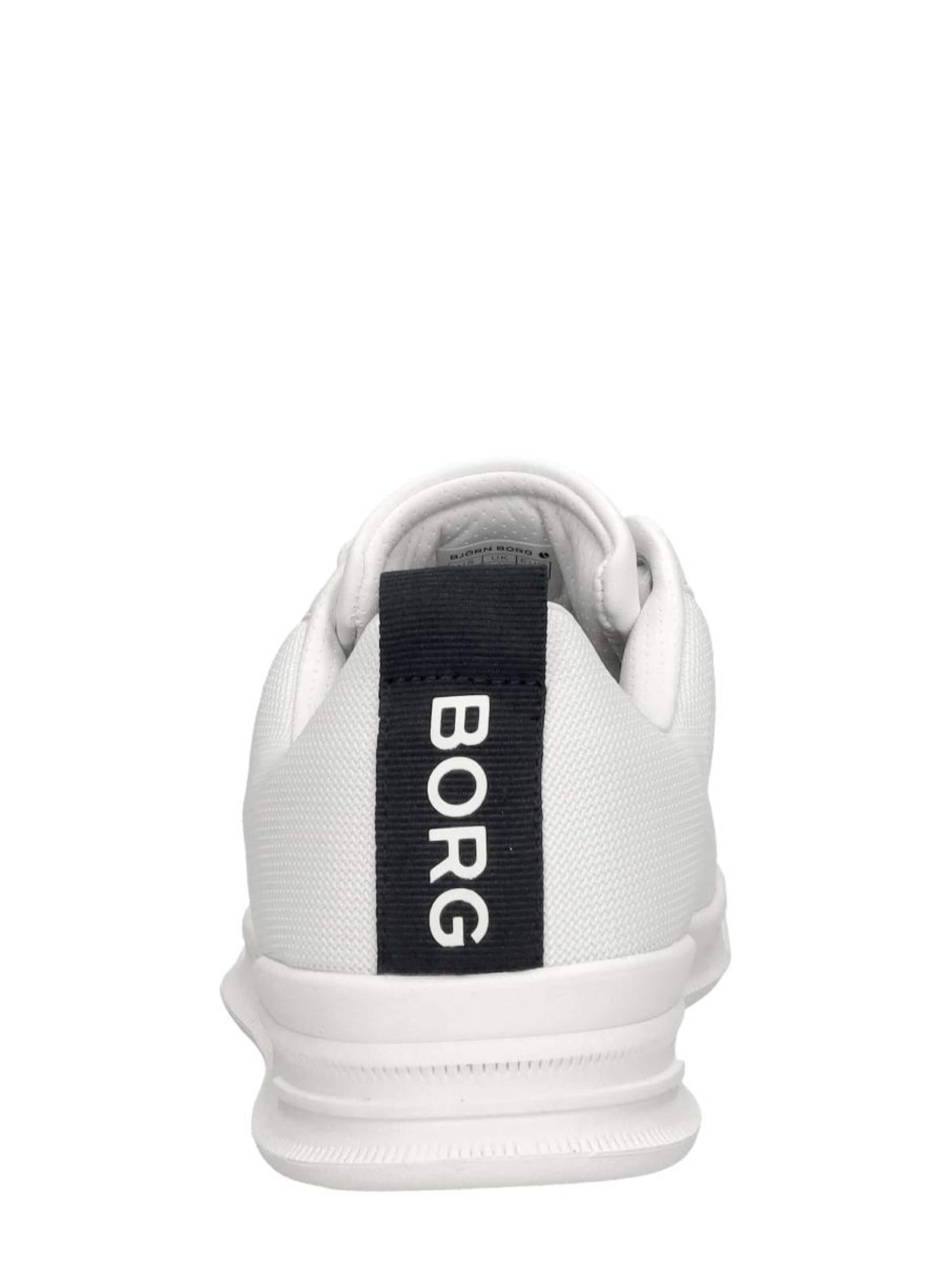 Baskets basses 'T2600 NYL M' BJÖRN BORG en blanc