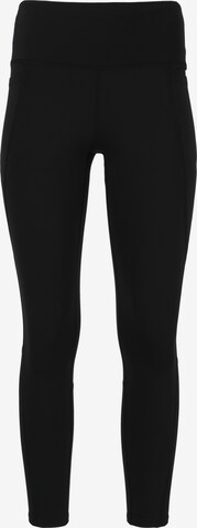 Athlecia Regular Workout Pants 'Aliya' in Black: front