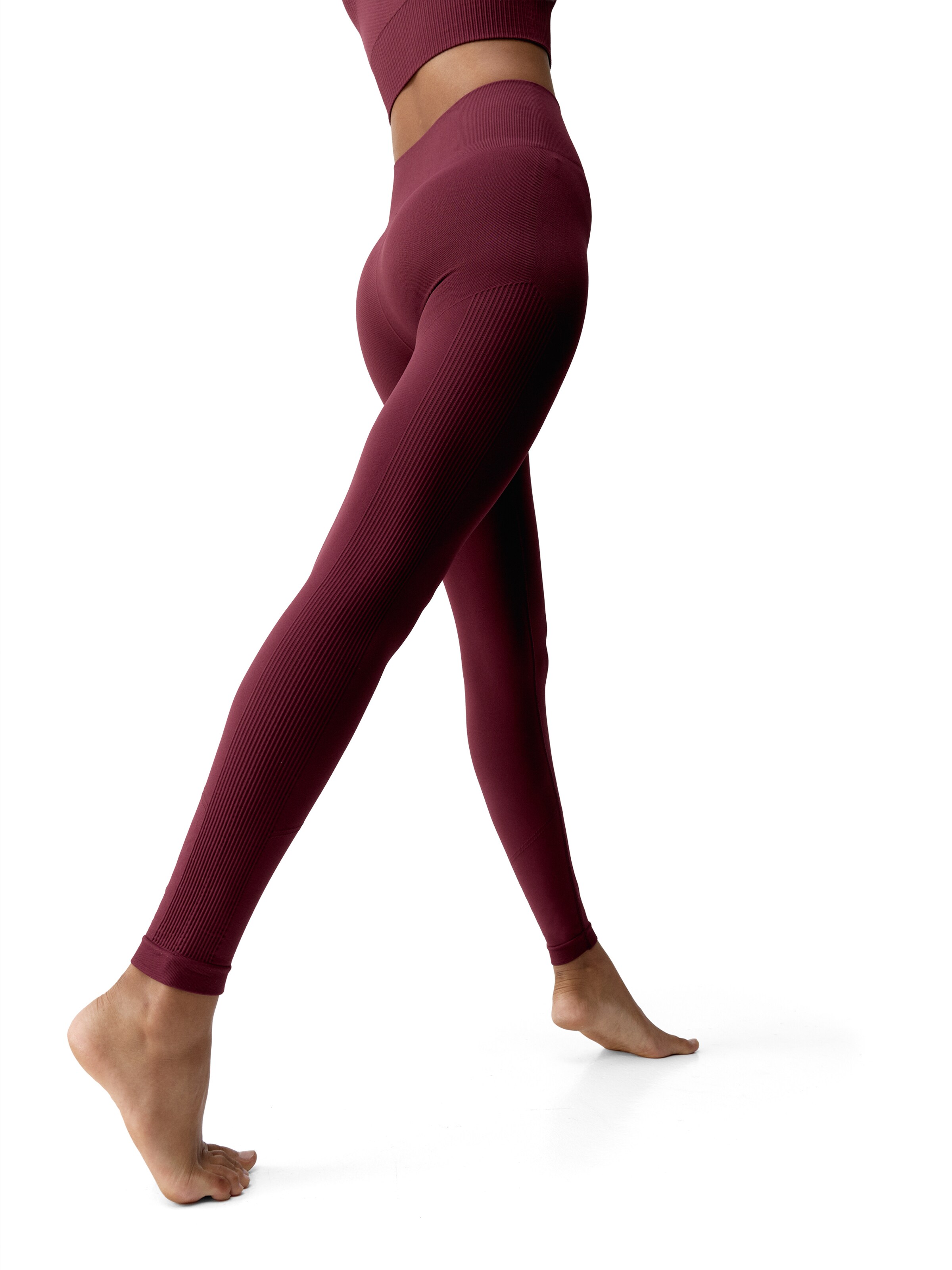 Born Living Yoga Skinny Jeggings ' Yami ' in Rood