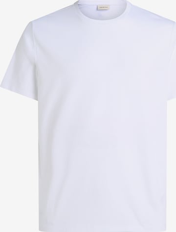 T-Shirt Calvin Klein Jeans en blanc : devant