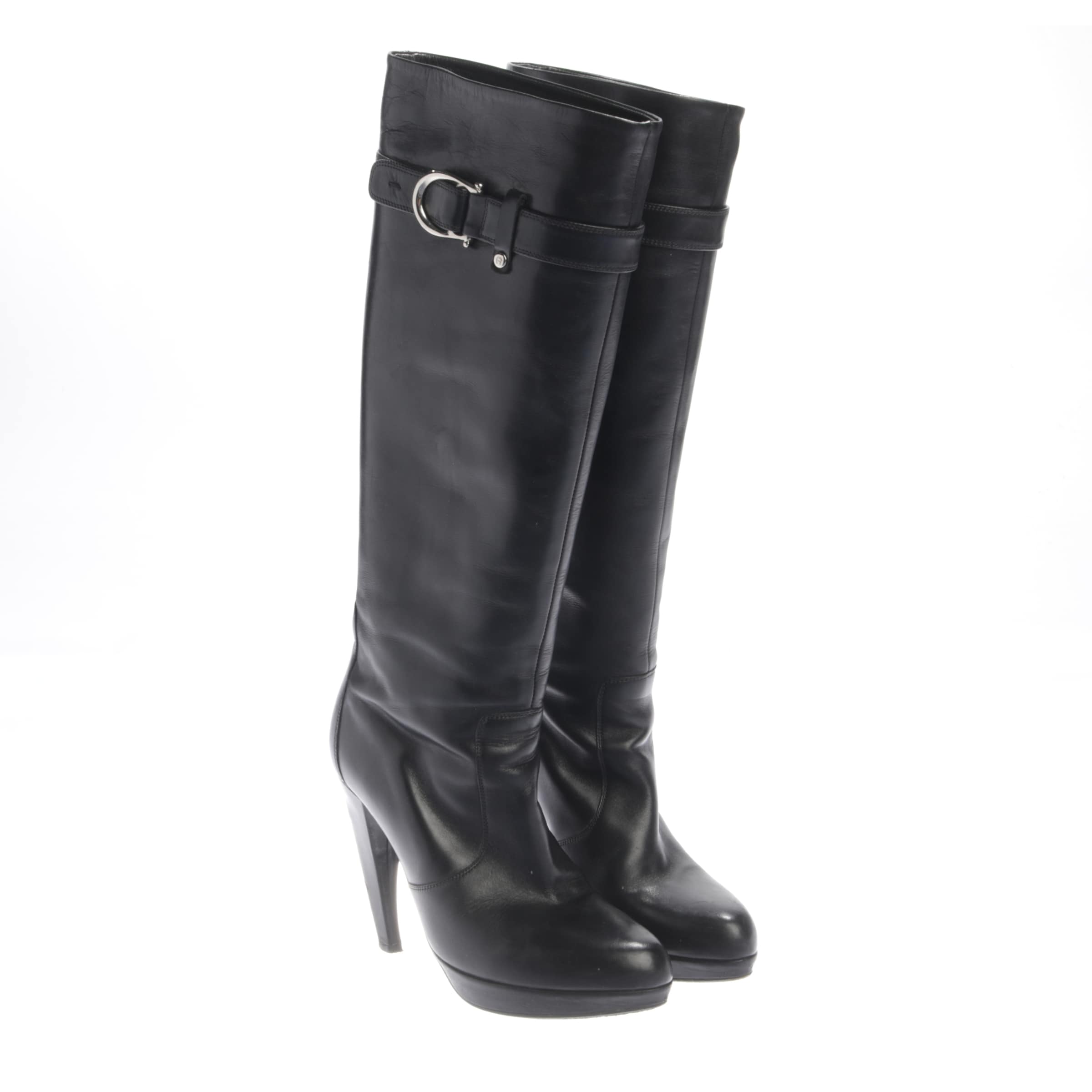AIGNER Dress Boots in 37 in Black: front