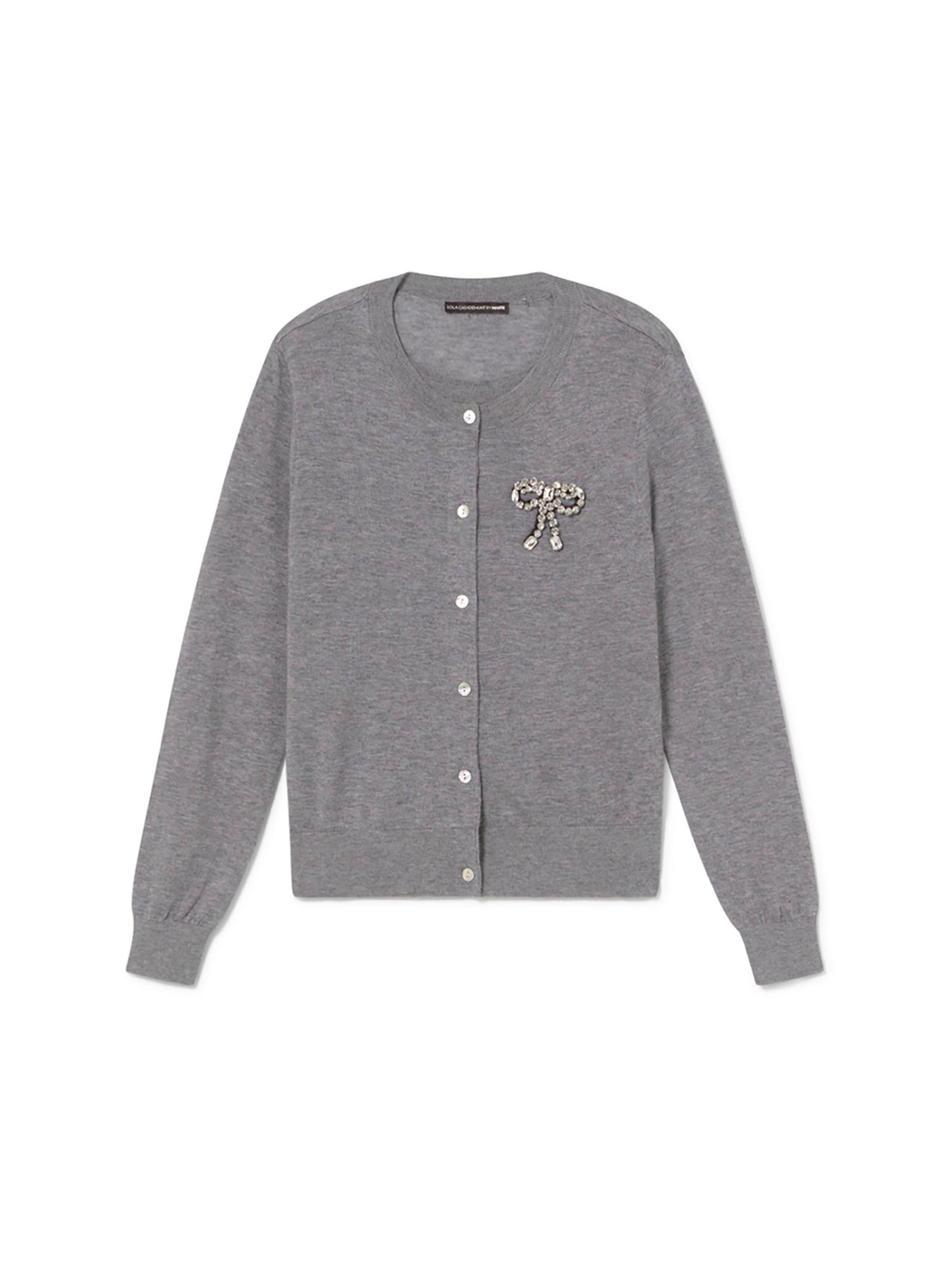 Lola Casademunt Kardigán - szürke: elől