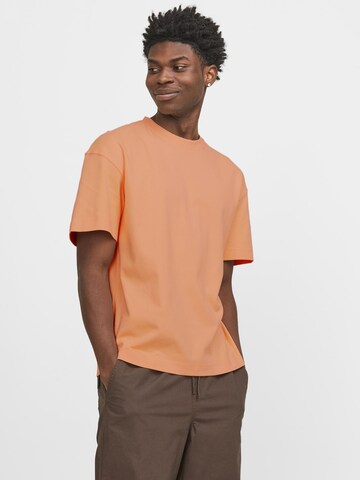 JACK & JONES Shirt in Orange: front