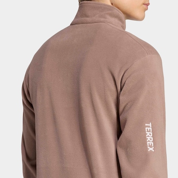 ADIDAS TERREX Athletic Sweater 'Multi Essentials' in Brown