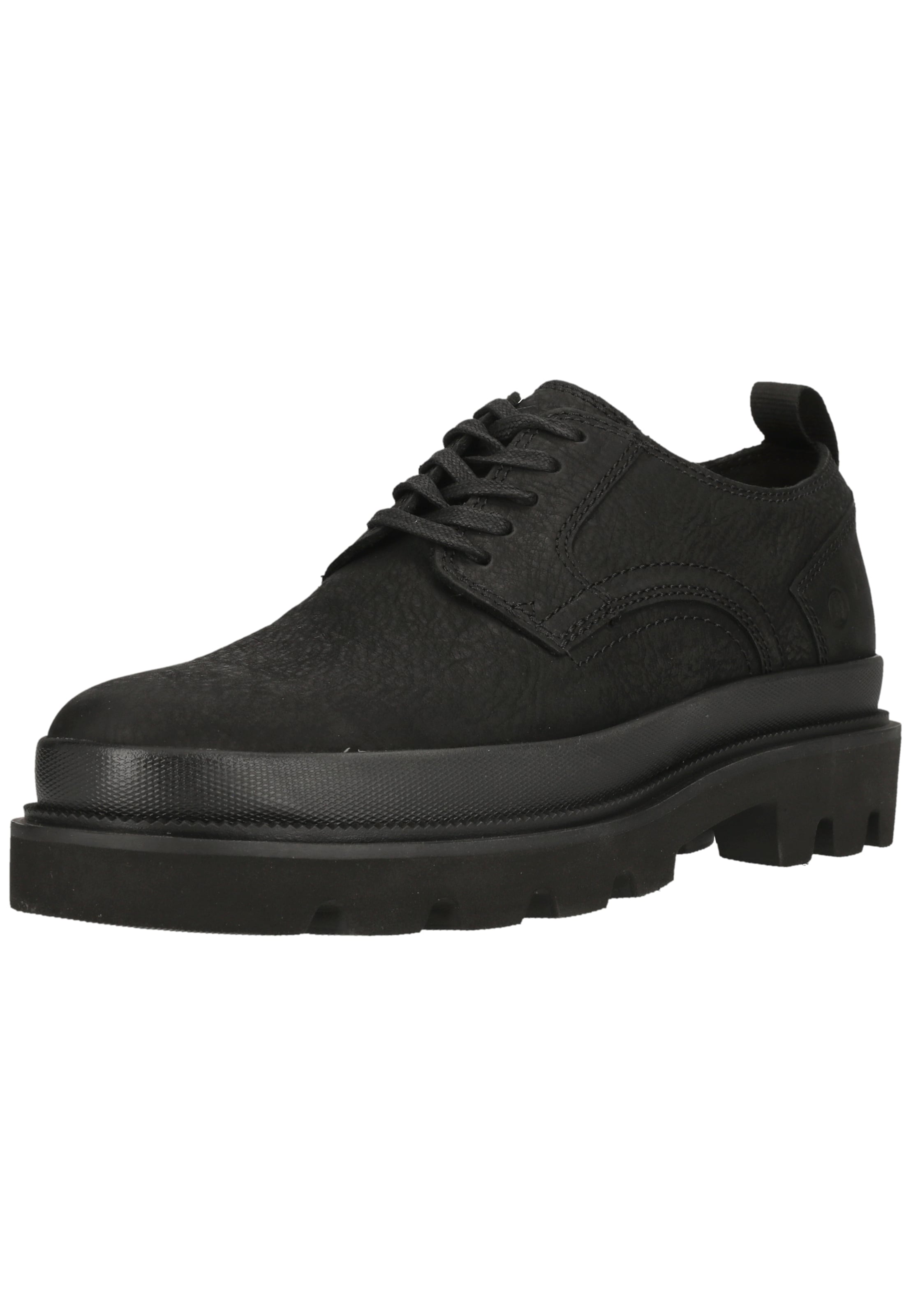 CLARKS Lace-up shoe 'Badell Lace' in Black: front