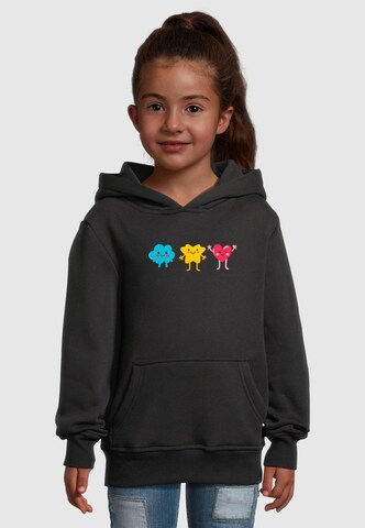 Merchcode Sweatshirt 'Cute Crew' in Black: front