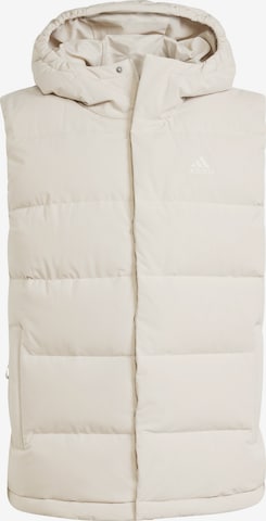 ADIDAS SPORTSWEAR Sports Vest in Beige: front