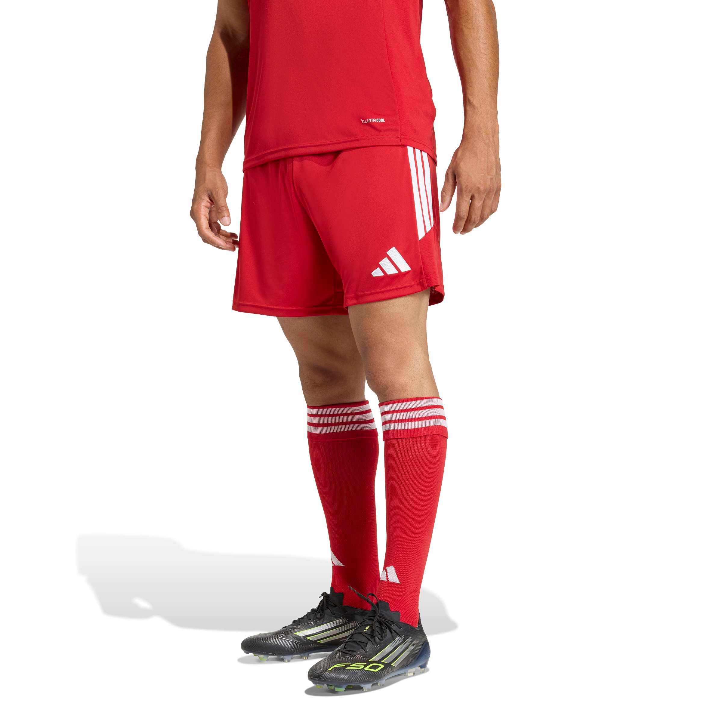 ADIDAS PERFORMANCE Regular Urheiluhousut 'Tiro26 League' värissä punainen: etupuoli