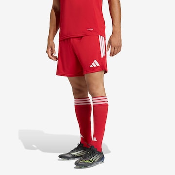 ADIDAS PERFORMANCE Regular Urheiluhousut 'Tiro26 League' värissä punainen: etupuoli