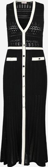 Liu Jo Плетена рокля в черно / бяло, Преглед на продукта