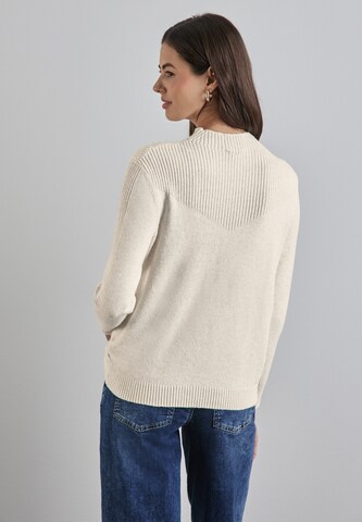 STREET ONE Pullover in Weiß