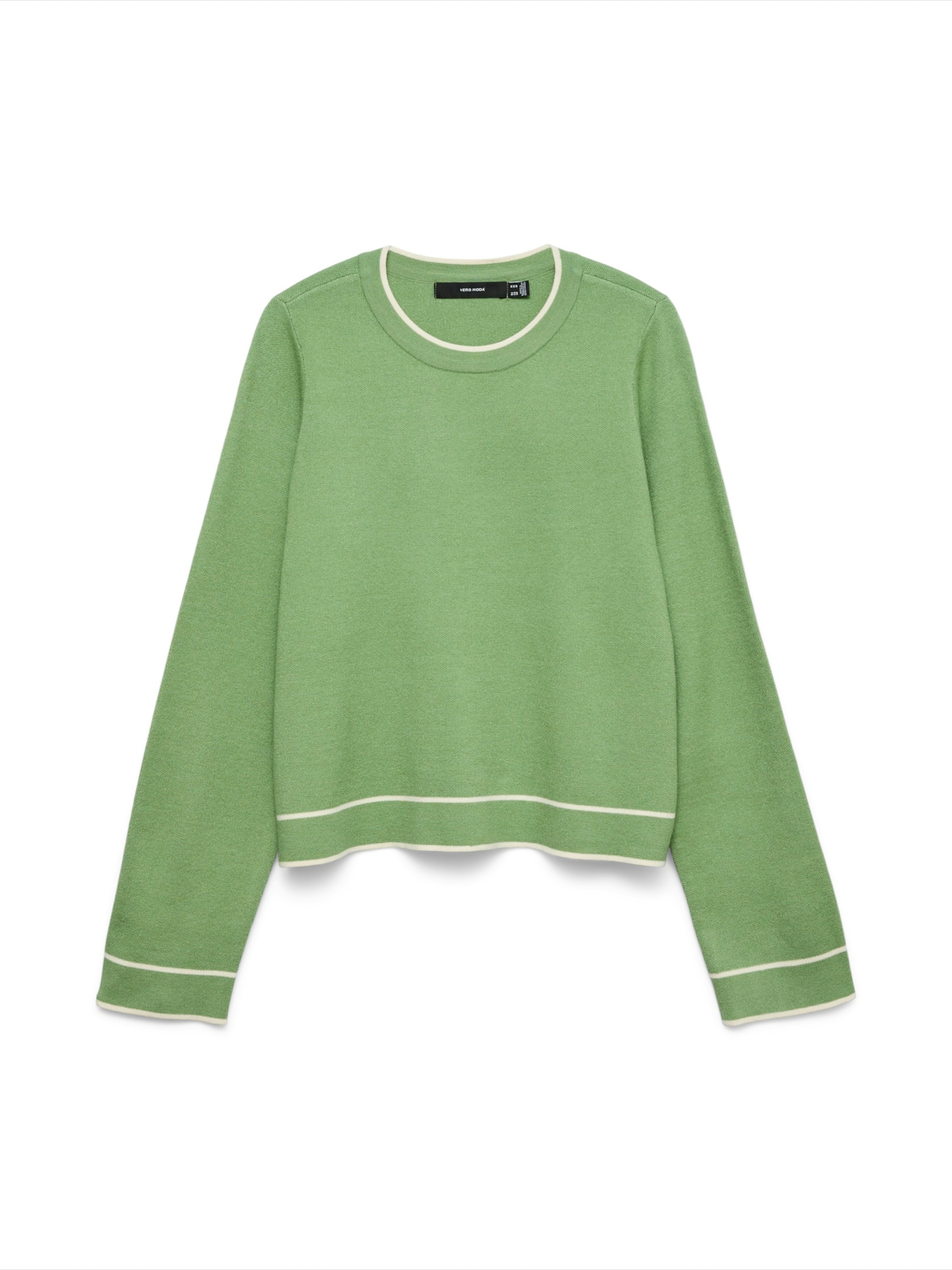 VERO MODA Свитер 'VMGOLD' в Зеленый: спереди