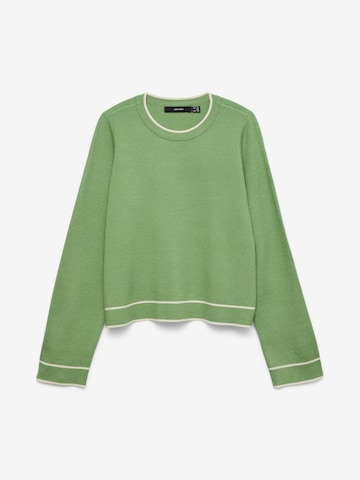 VERO MODAPulover 'VMGOLD' - zelena boja: prednji dio