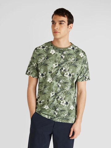 Jack's T-Shirt in Grün: Vorderseite
