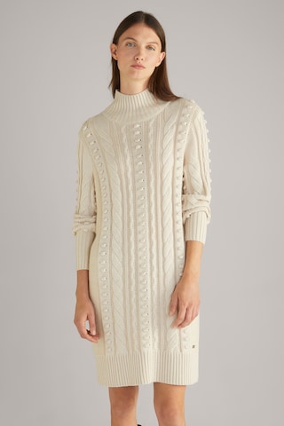 JOOP! Knitted dress in White: front