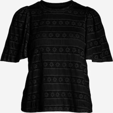 VILA Shirt 'KAMILLE' in Schwarz