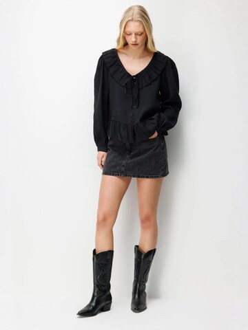 Camicia da donna di MixRay in nero
