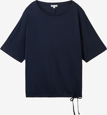 T-shirt TOM TAILOR en bleu : devant