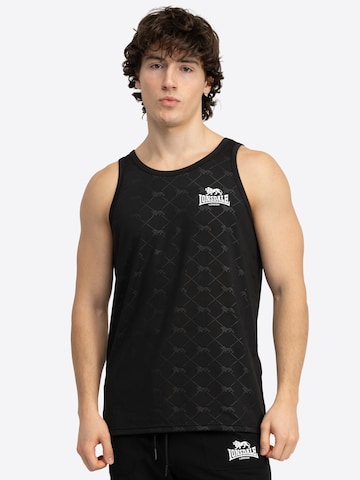 LONSDALE Functioneel shirt 'Sandringham' in Zwart: voorkant