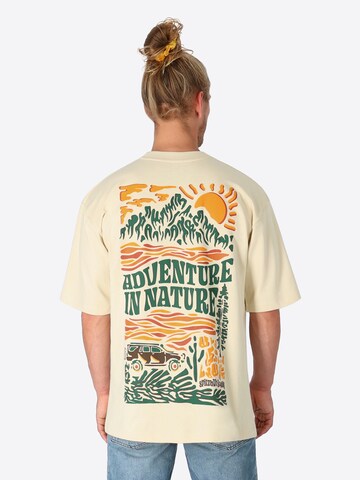 SPITZBUB Shirt 'Journey' in Beige: front