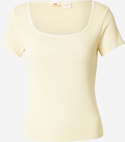 Marškinėliai 'Essential Square Neck Tee' iš LEVI'S ®, spalva – pastelinė geltona, Prekių apžvalga