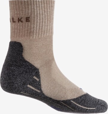 FALKE Athletic Socks in Beige