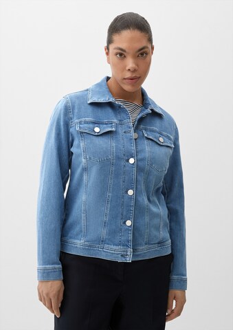 TRIANGLE Between-season jacket in Blue: front