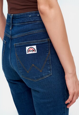 WRANGLER Flared Jeans in Blau