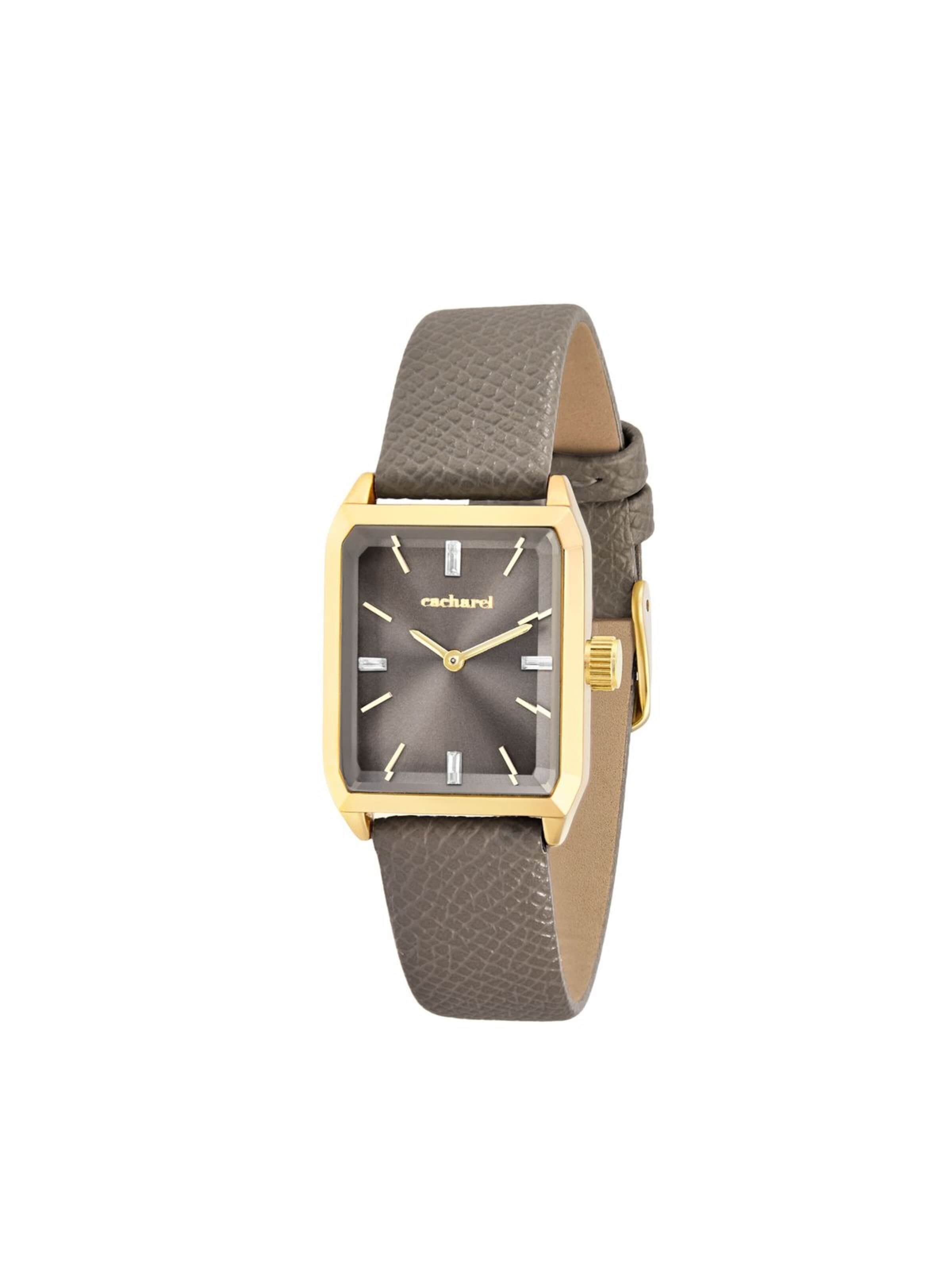 Montre à affichage analogique Cacharel en gris : devant