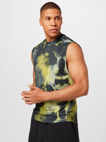 T-Shirt fonctionnel 'Hiit Allover Print ' ADIDAS SPORTSWEAR en mélange de couleurs : devant