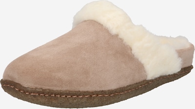 Papuci de casă 'NAKISKA™' SOREL pe maro deschis / alb lână, Vizualizare produs