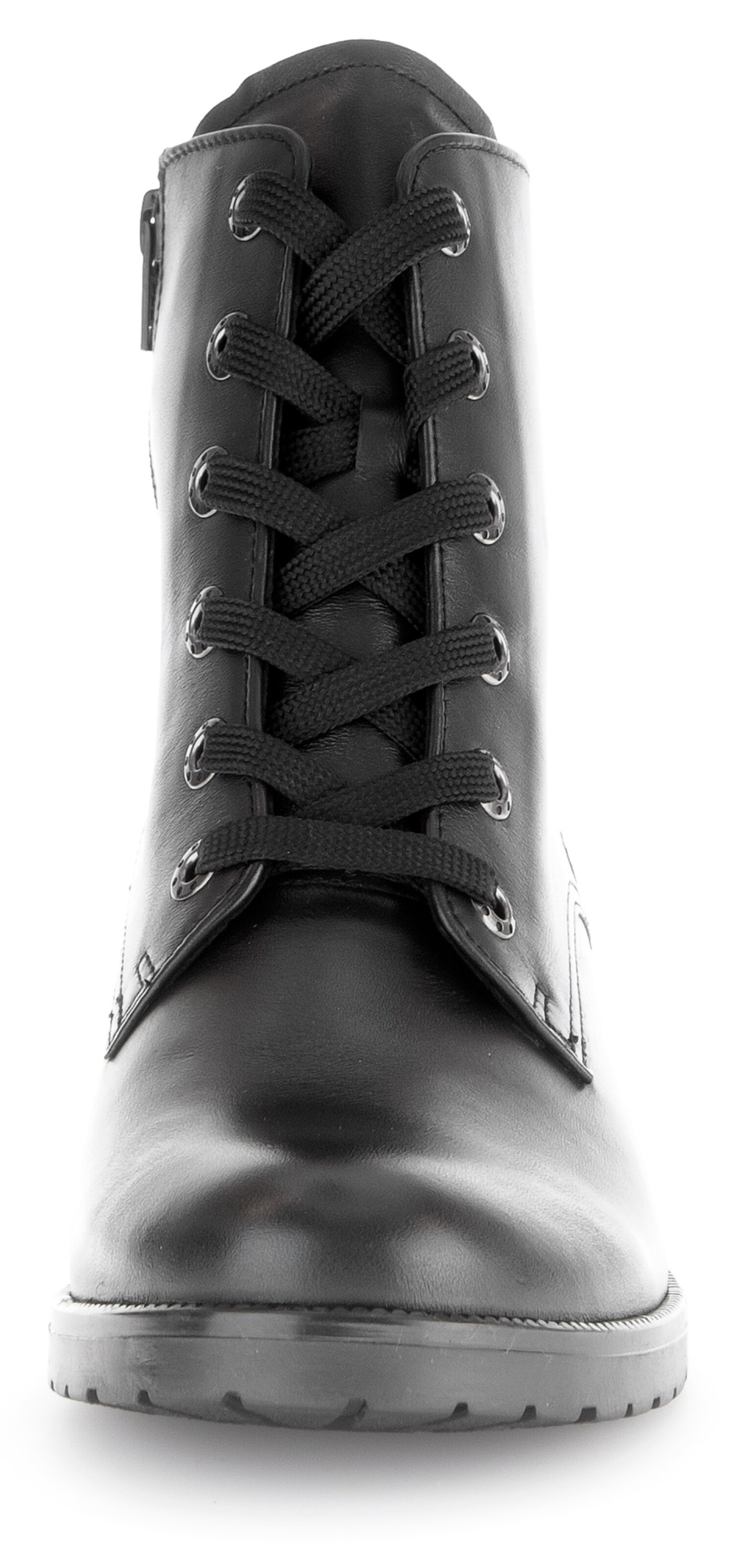 GABOR Schnürstiefelette in Schwarz